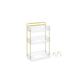 Makeup Organizer - LUMDA 3 Tier Rectangular Transparent Organizer - Clear