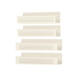 Spice Rack - LUSLIA Magnetic Set Kitchen Appliances No Drilling - White