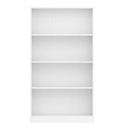 CLBUXA Children's 4 Tier Bookcase - White
