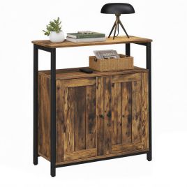 MARLEDOWN Sideboard with Adjustable Shelves - Brown