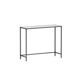 Console Table - VIVVAS Adjustable Leg Console Table - Black