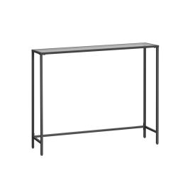 Console Table - MODZA Console Table Slate Grey Black