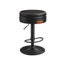 Bar Stool - AVORIA EKHO Collection Spin Swivel - Black