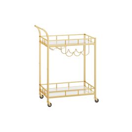 Drinks Trolley Metallic Gold