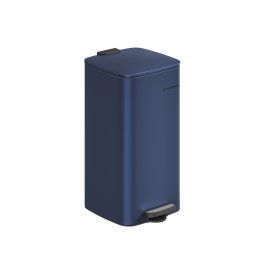 Kitchen Bin - MODRA 30L Steel Bin with Inner Bucket - Midnight Blue