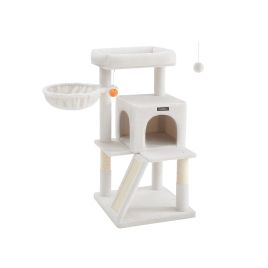 Cat Tree - AVORAE Widened Perch Large Cat - White