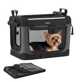 REDOPU Collapsible Dog Crate 50 cm - Ink Black
