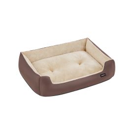Dog Bed - GRAVAS Washable XL Size - Coffee Brown