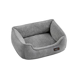 Dog Bed - GRAVAS Washable Size S Orthopedic Comfort - Light Grey