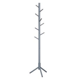 Coat Rack - VIVRAE Solid Wood Coat Rack Grey