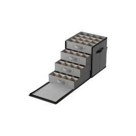 Decoration Storage Box - MONON Side Open Storage Box with Lid - Dove Grey