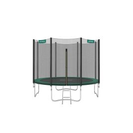 Kids Trampoline - LUSNOS 10 ft Safety Enclosure Net - Green