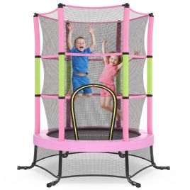 ARCORI 6 ft Kids Trampoline with Enclosure - Pink