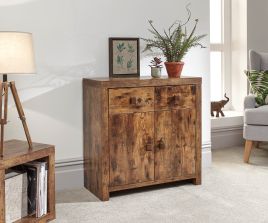Jakarta Comact Sideboard with 2 Doors and 2 Drawers - Mango