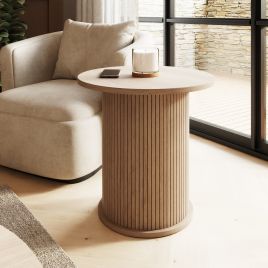 OMARION Side Table - Oak