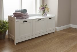 Colonial 3 Door Storage Unit - White