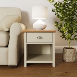 Lancaster Lamp Table Cream