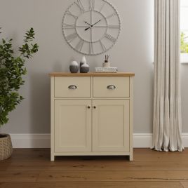 Lancaster Compact Sideboard Cream
