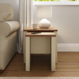 Lancaster Nesting Tables Cream