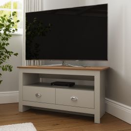 Lancaster Corner Tv Unit Grey