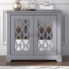 Honiton Durable and High Quality Material 2 Door Sideboard - Grey