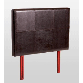 Quince PU Leather Effect Headboard Brown - King Size