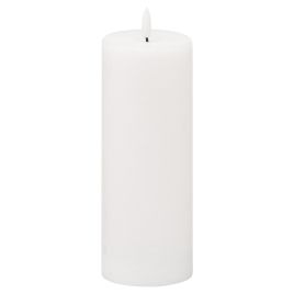 Natural Glow LED White Candle - 3x8