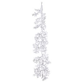 Plastic Snowy Garland