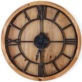 Michael Wooden Wall Clock