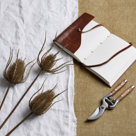 Large Triple Teasle Stem - Brown
