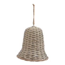Noelo Wicker Bell Decoration - Extra Large