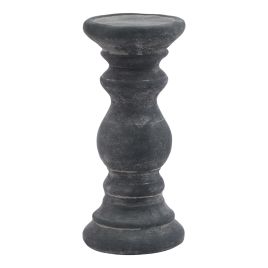 Small Column Candle Holder - Grey