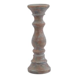 Brown Column Candle Holder