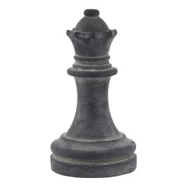 Queen Chess Piece - Grey