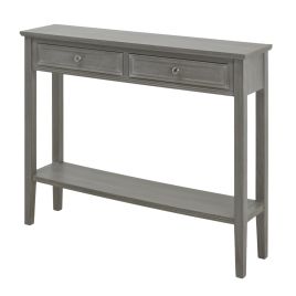SOAUMI Two Drawer Console Table