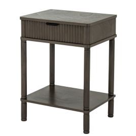 Reedo 1 Drawer Side Table