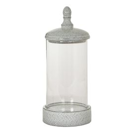 Sona Hurricane Lantern With Lid - Large