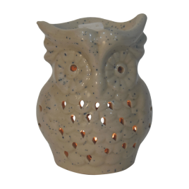 Ceramic Owl Faced Wax Melter Set - 4 X 6 Fragrances