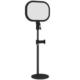 HERON Selfie Light for Video Conference Lighting Dimmable Desk Lamp Black