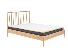 Rustic Jesper Oak Bed - King Size