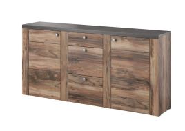 Rainbow 25 Sideboard Cabinet - Oak Satin