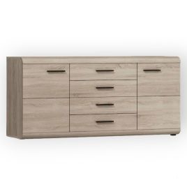Kaleido Sideboard with 4 Drawers - Oak Sonoma