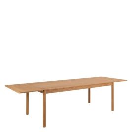 PACIFIC Rectangular Extendable Dining Table - Medium Oak