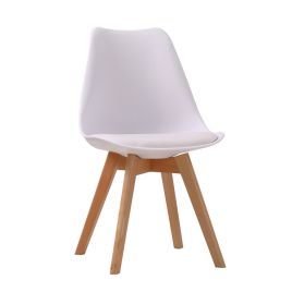 LOUVEN Dining Chair - White