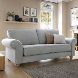 Zazzles 3 Seater Sofa - Light Grey