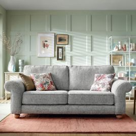 Zazzles 3 Seater Sofa - Ash Grey