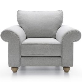 Zazzles Armchair - Light Grey
