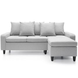Pontoon Corner Sofa - Rigth Arm Light Grey