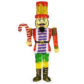 Lighted Nutcracker Soldier Outdoor Christmas Decoration 170 cm - Red