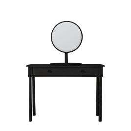 ASHFORD Dressing Table with Drawer - Black